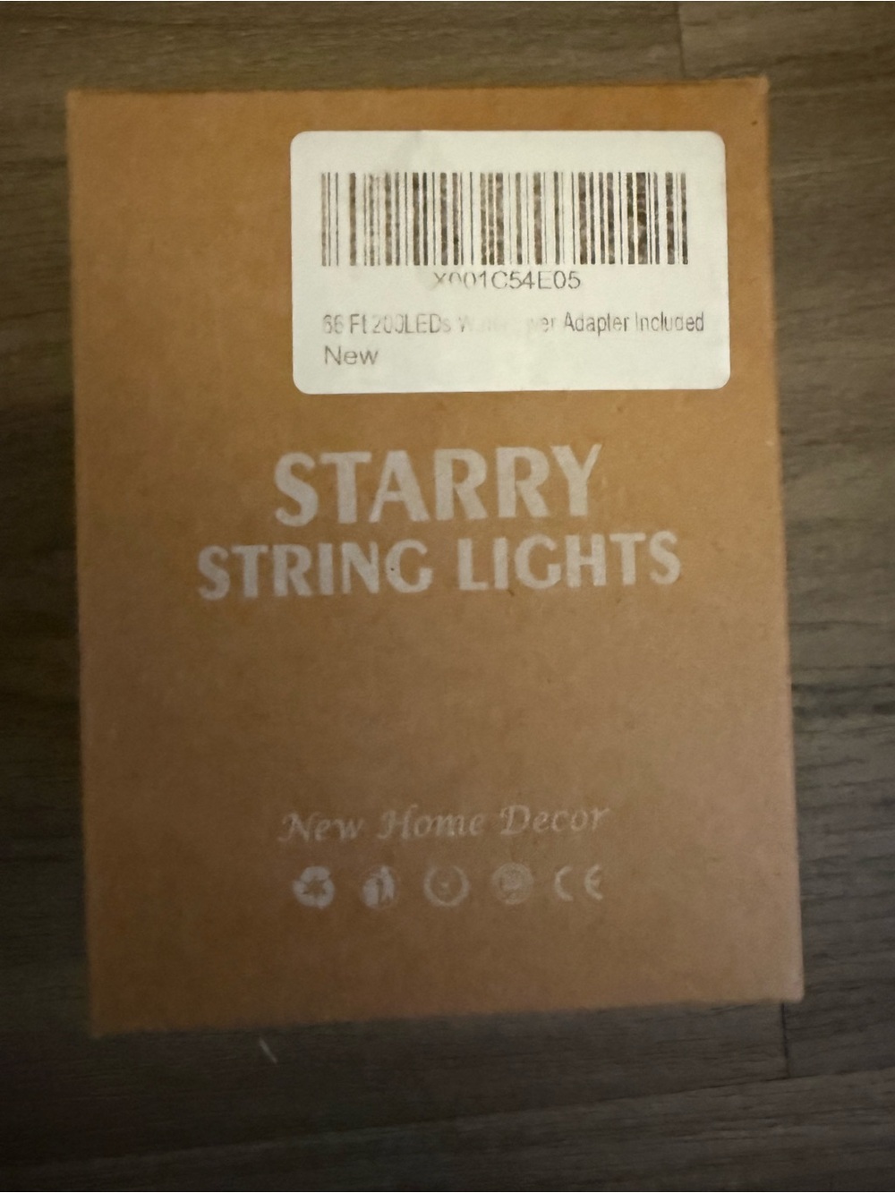 NEW 12APM Starry String Lights 36 FT 200 LED Fairy Lights w/ Adapter